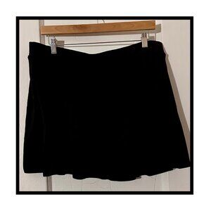 Victorias Secret PINK Pleated Black Skirt w/Shorts Underneath